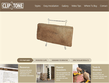 Tablet Screenshot of myclipstone.com